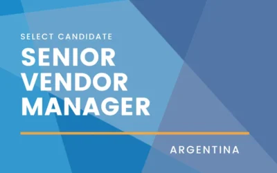 Senior Vendor Manager