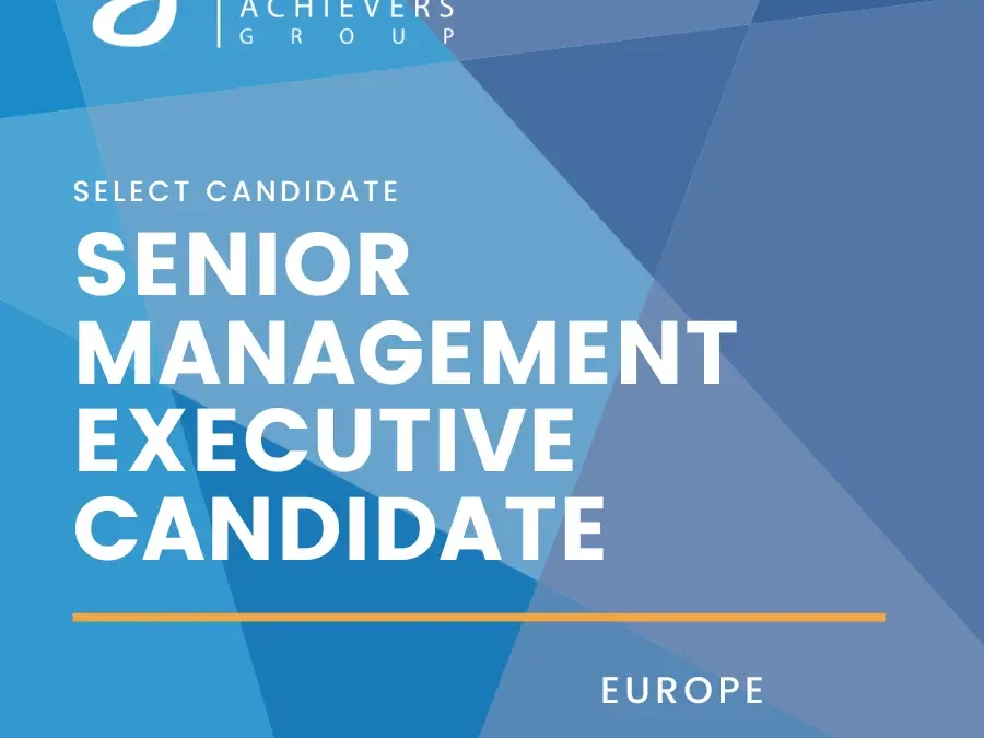 Senior Management Executive