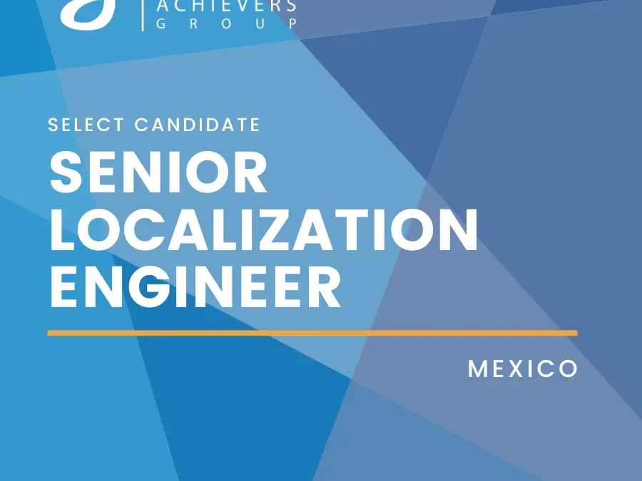 Senior Localization Engineer