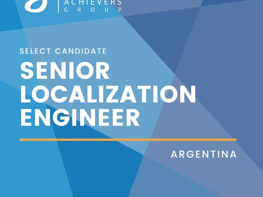 Senior Localization Engineer