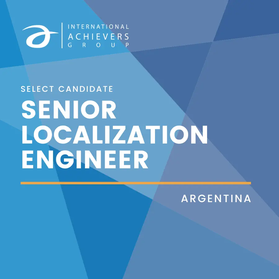 Senior Localization Engineer